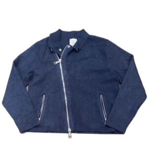 Sioni Navy Blue Bomber Jacket
